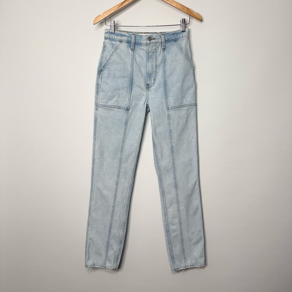 Abercrombie & Fitch The 90's Straight Ultra High Rise Jeans 26 Long